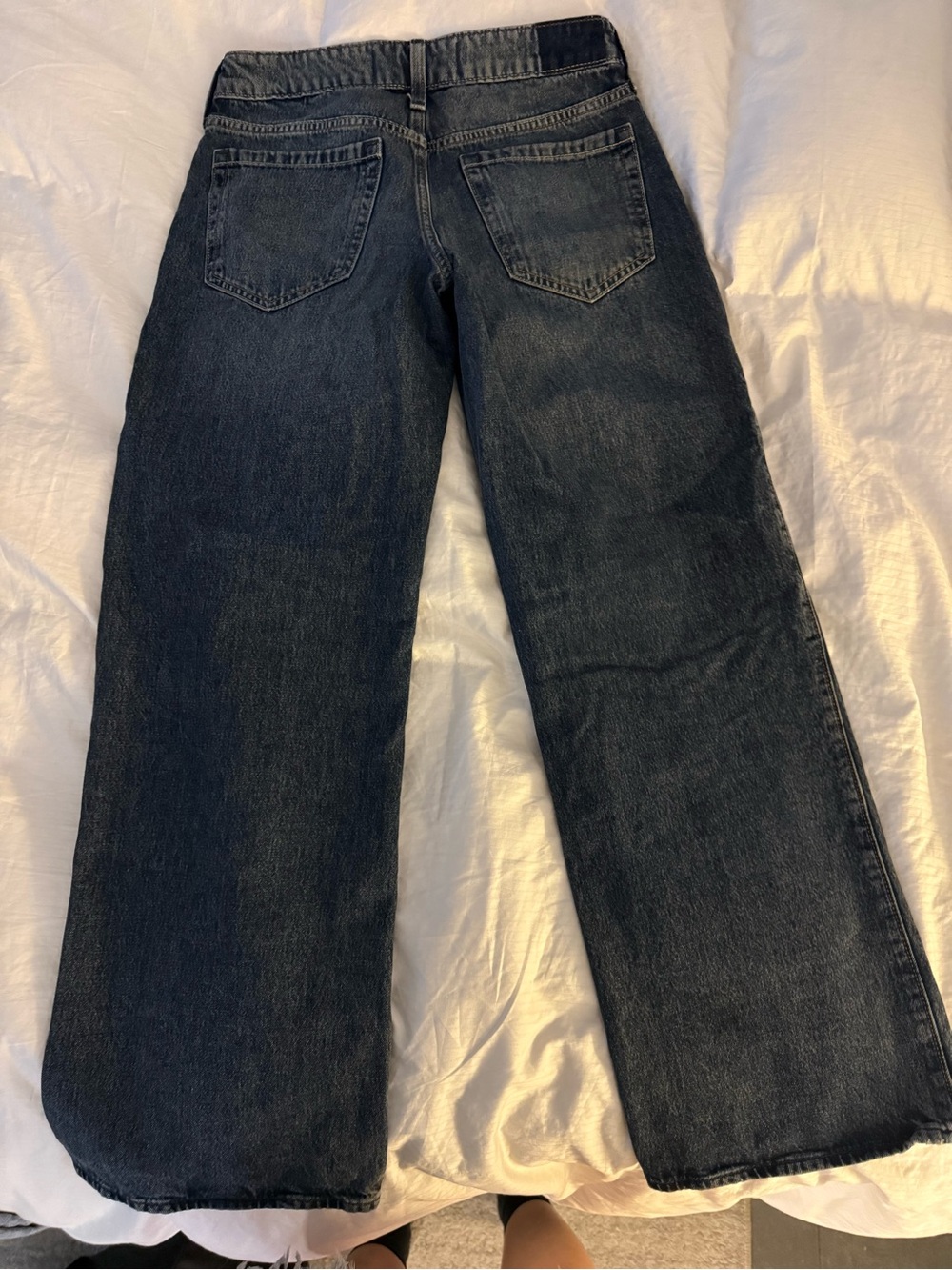 Hollister Women's Dark Black Bootcut Jeans